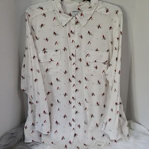 💎Cardinal  white button down Croft and barrow💎